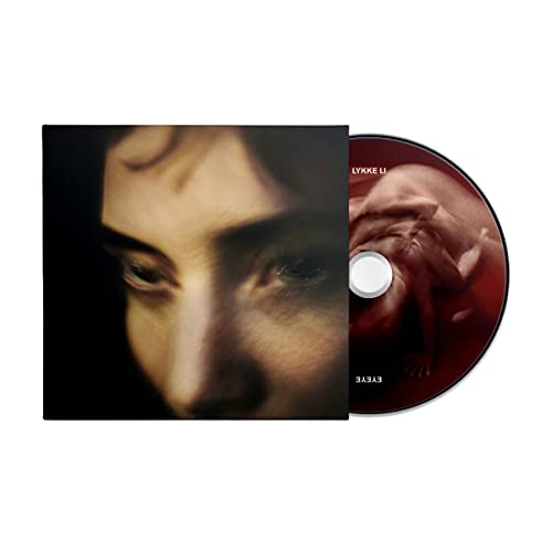 Lykke Li’s “EYEYE” CD case and disc featuring a close-up portrait.
