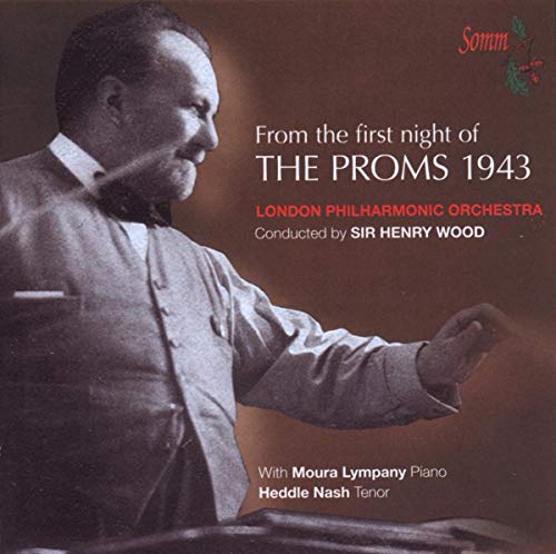 CD cover featuring Sir Henry Wood in a black and white portrait.