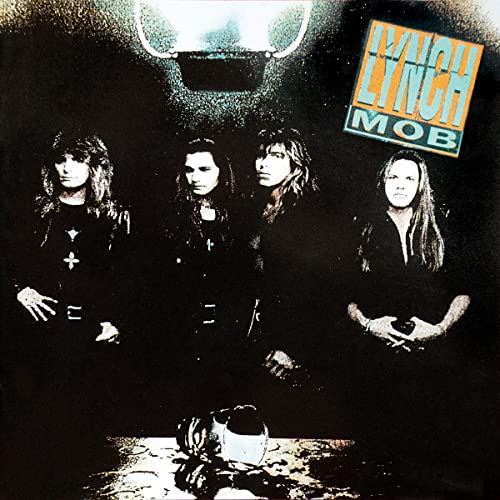 Lynch Mob CD cover: four men with long hair in dark clothing.
