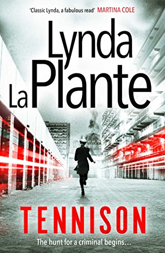 Book cover: “Tennison” by Lynda La Plante, showing a woman running in a station.