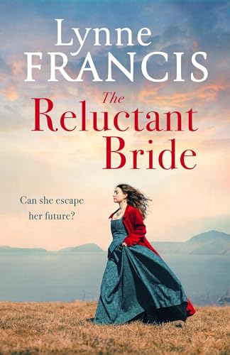 Book cover: woman in a long dress standing in a field.