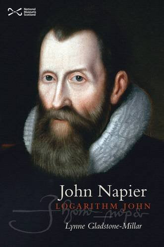 Book cover featuring a portrait of John Napier, a bearded man.