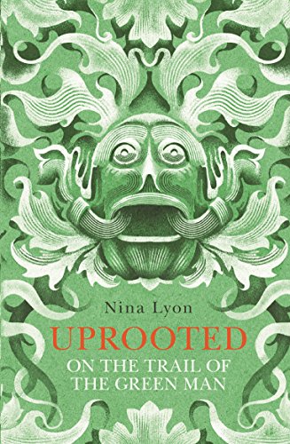 Book cover featuring a green, stylized Green Man face surrounded by intricate leafy patterns.