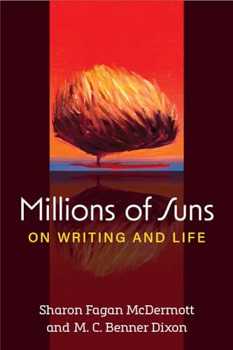 Book cover: fiery sun image with title "Millions of Suns" and authors’ names.