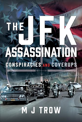 Book cover: "The JFK Assassination," depicting a motorcade and American flag.