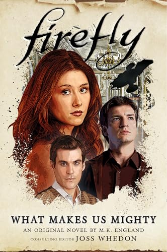 Book cover: "Firefly - What Makes Us Mighty" with three illustrated faces.
