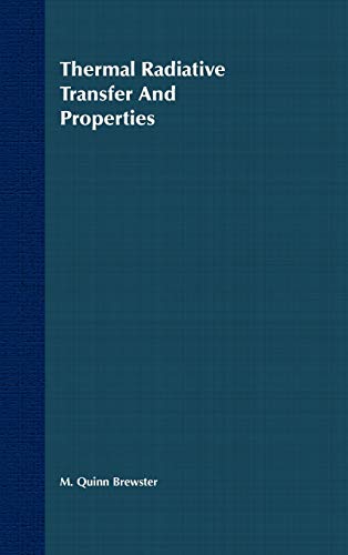 Dark blue book cover with title "Thermal Radiative Transfer And Properties.
