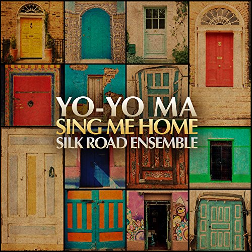 Yo-Yo Ma “Sing Me Home” CD cover with a grid of colorful doors.
