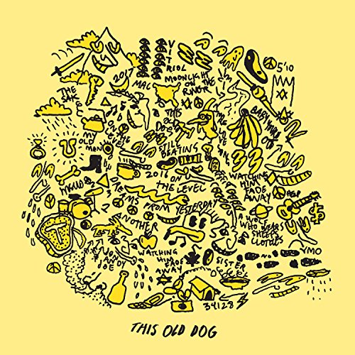 Album cover for Mac Demarco’s “This Old Dog” with doodle-style art.