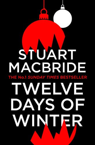 Book cover: red and white design with title "Twelve Days of Winter.