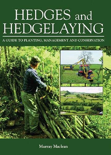 Book cover showing a man laying a hedge with smaller inset photos of machinery.