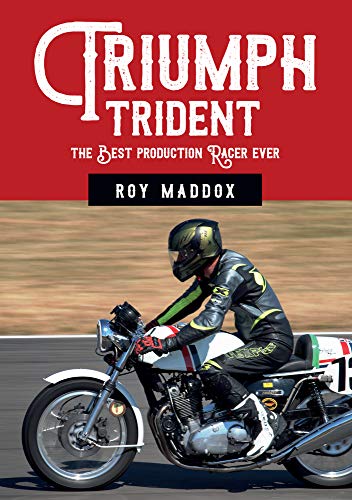 Book cover featuring a motorcycle racer in action on a track.