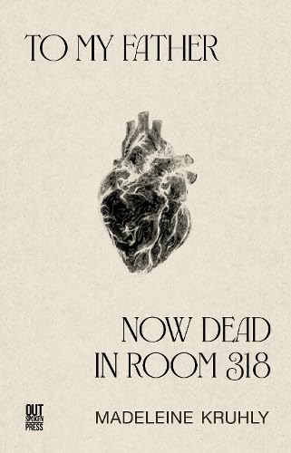 Book cover with title, author, and a sketch of a human heart.