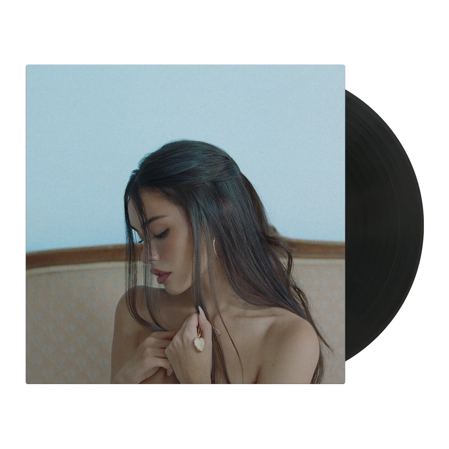 Madison Beer album "Locket" vinyl record with a portrait cover.