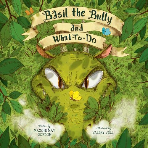 Book cover: green dragon face with a small bird, leafy background.