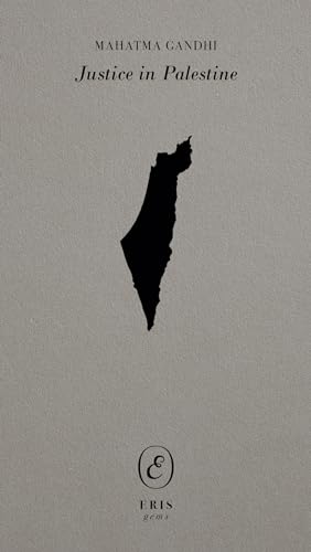 Book cover: "Justice in Palestine" with a black map of Palestine.