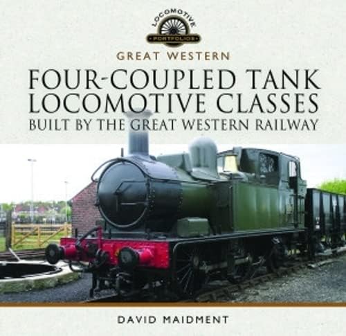 Book cover featuring a black and green steam locomotive with red buffer beams.