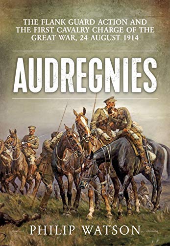 Book cover showing British cavalry soldiers on horseback during the First World War.