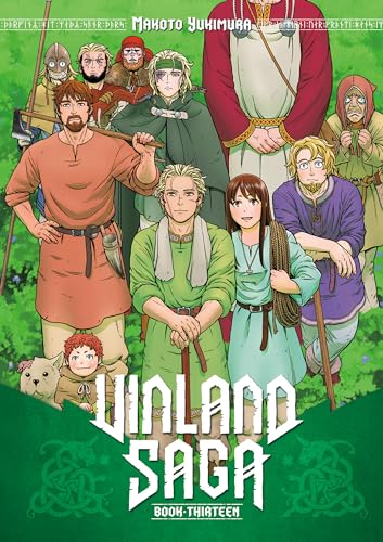 Manga cover featuring a group of characters standing together in a green field.