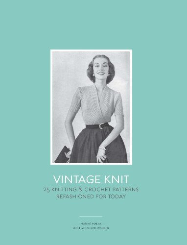 Book cover featuring a smiling woman in a 1950s knit wrap top.