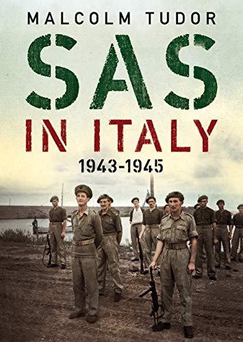 Book cover: "SAS in Italy 1943-1945" featuring soldiers in uniform.