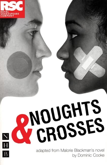 Play script cover: two faces, one with an "O", one with an "X".