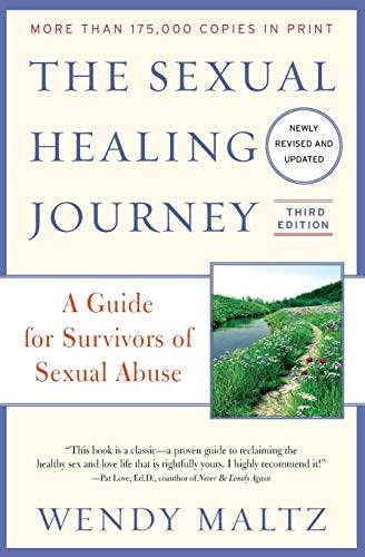 Book cover for The Sexual Healing Journey by Wendy Maltz featuring a nature scene.