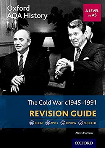 History revision guide cover featuring Reagan and Gorbachev, titled “The Cold War.”