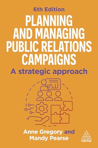 Book cover: "Planning and Managing Public Relations Campaigns," 6th edition.