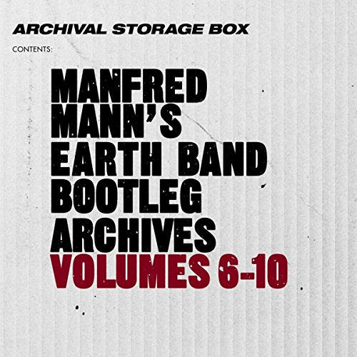 CD cover for Manfred Mann's Earth Band "Bootleg Archives Vols 6-10".