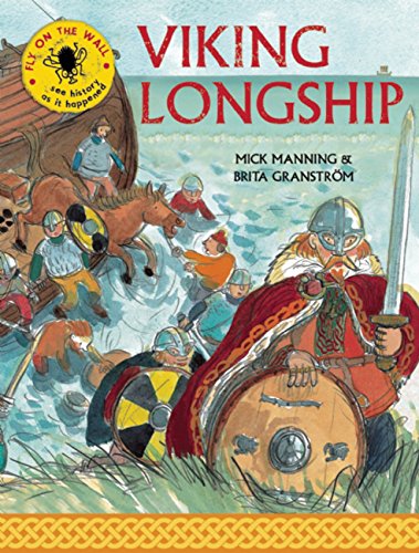 Illustrated book cover depicting Vikings in a longship at sea.