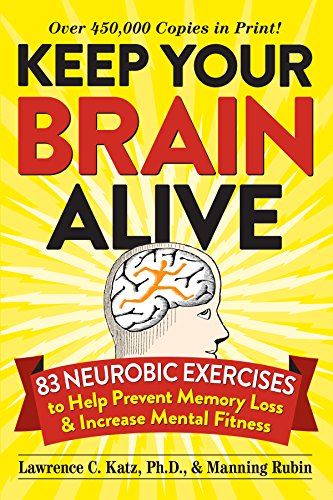 Book cover with brain illustration and bold red and white text.