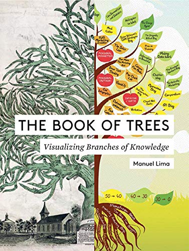 Book cover featuring illustrated trees and branching diagrams of knowledge.