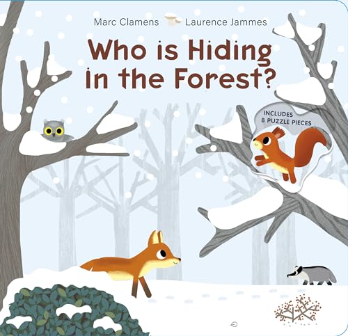 Book cover: forest animals—fox, squirrel, owl—in a snowy landscape.