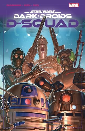 Comic book cover featuring several battle droids, including R2-D2.