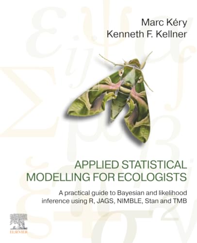 Book cover with a moth, titled “Applied Statistical Modelling for Ecologists.”