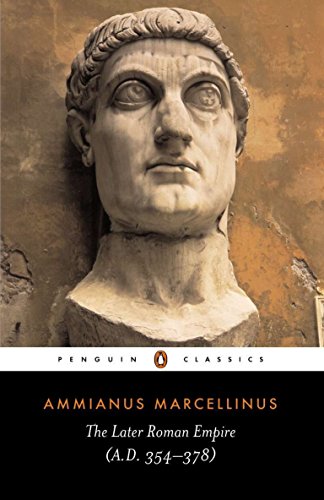Book cover featuring a marble bust of a Roman emperor.