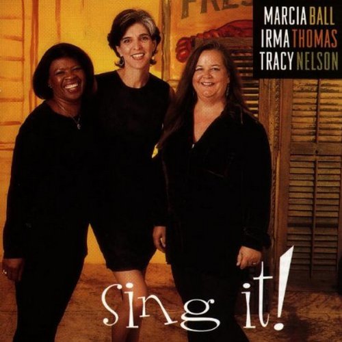 CD cover featuring three women, Marcia Ball, Irma Thomas, and Tracy Nelson.