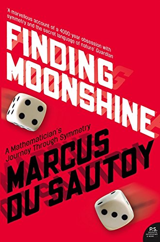 Red book cover with white text, dice, and author name Marcus du Sautoy.