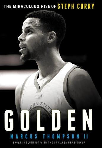 Book cover featuring a portrait of basketball player Stephen Curry.