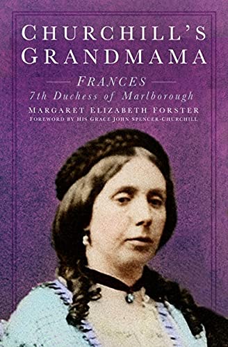 Book cover featuring a portrait of Frances, 7th Duchess of Marlborough.
