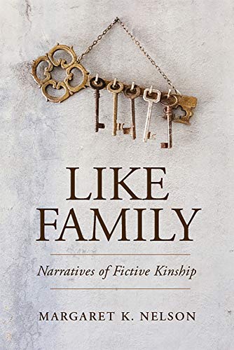 Book cover: "Like Family" with keys hanging above the title.