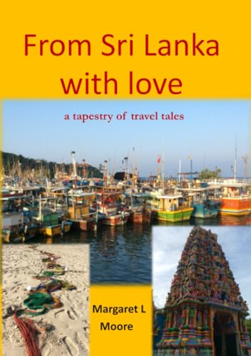 Book cover with harbor scene, colorful nets, and temple architecture.