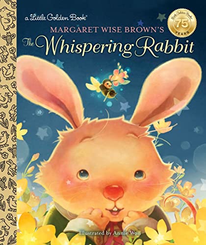 Cover of "The Whispering Rabbit" children’s book, featuring a rabbit and bee.