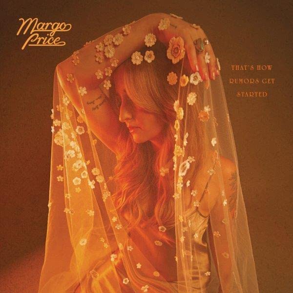 Margo Price album cover with a woman in a floral veil.