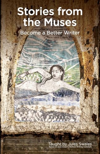 Book cover: "Stories from the Muses" with a mosaic-style image.