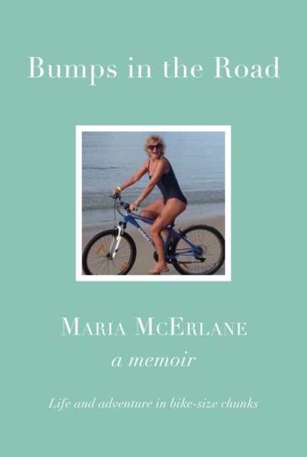 Book cover, illustrated, bicycle travel adventure, likely paperback format.