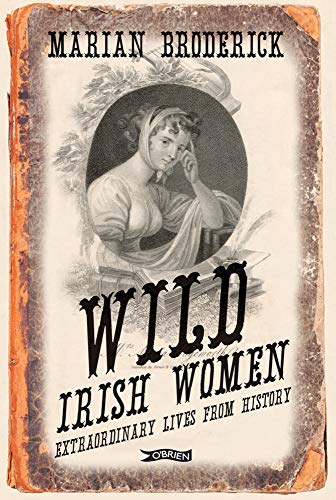 Book cover: "Wild Irish Women" featuring a portrait of a woman in profile.