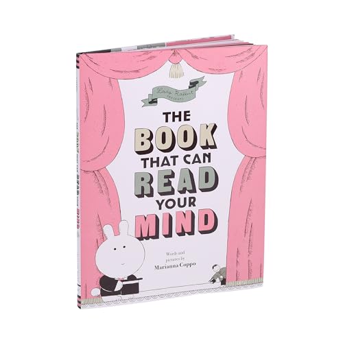 Pink book cover with bold text: "The Book That Can Read Your Mind.