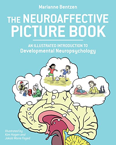 Book cover with brain illustration and children in various activities.